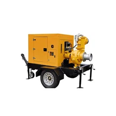 Vahva itseimevä siirrettävä pumppuperävaunu