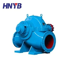 Aksiaalisesti jaettu kierukkakoteloinen pumppu